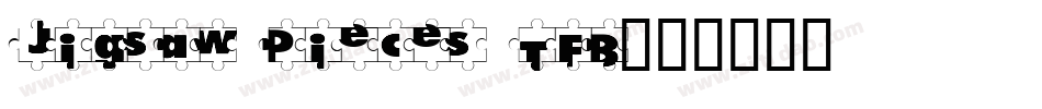 Jigsaw Pieces TFB字体转换